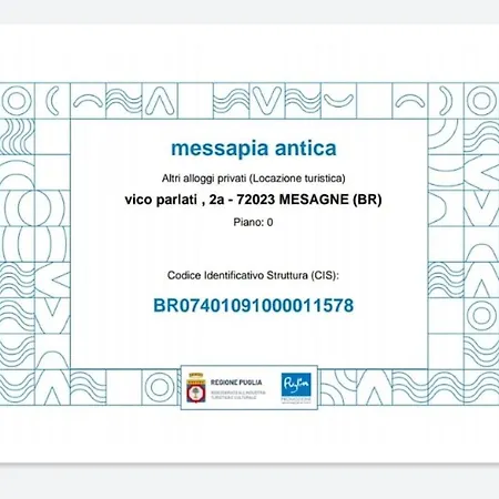 Ferienhaus Messapiaantica Mesagne